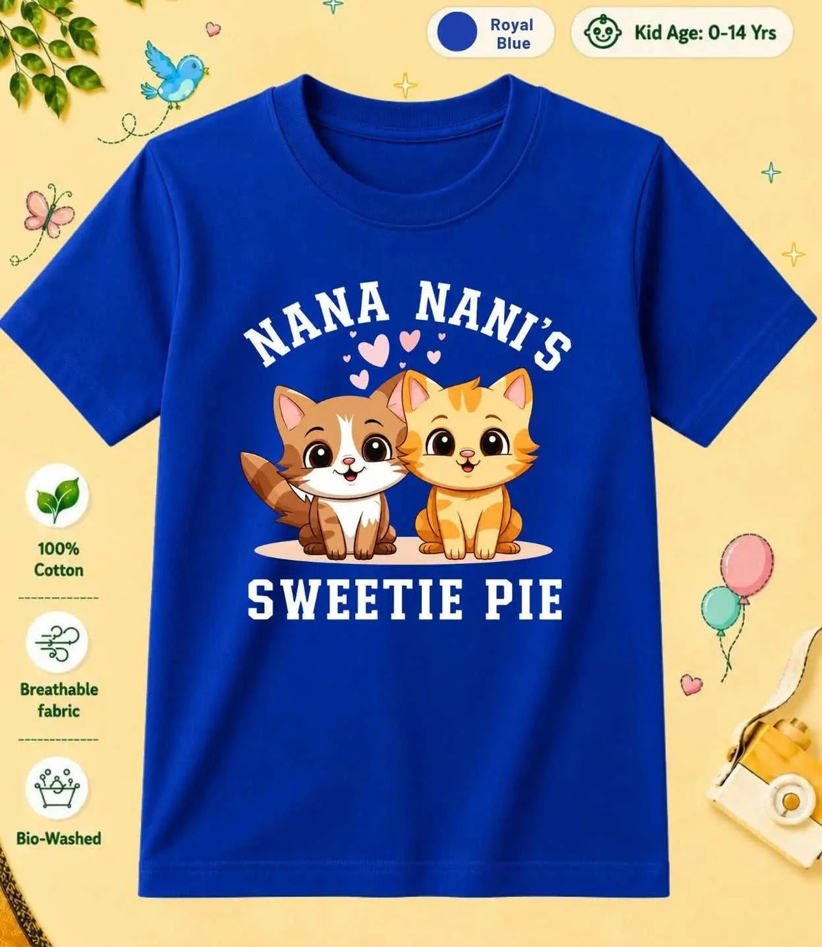 Nana & Nani's Kid Cotton Tee Swiftsoul