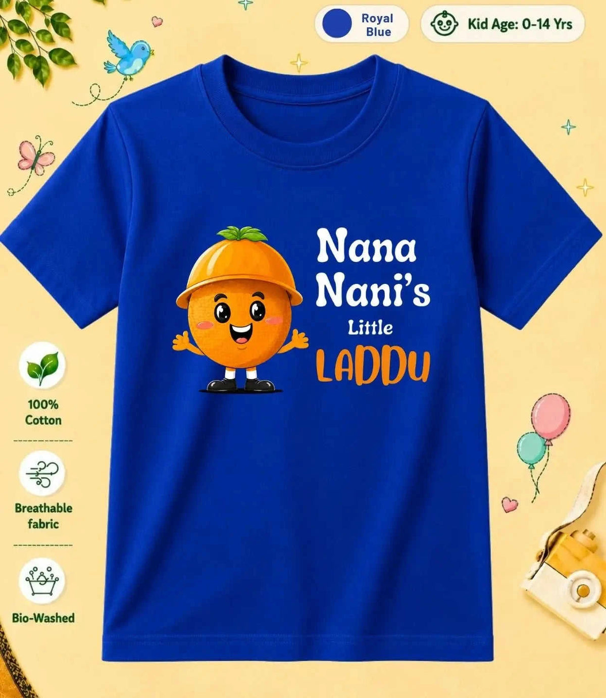 Nana & Nani's Kid Cotton Tee Swiftsoul