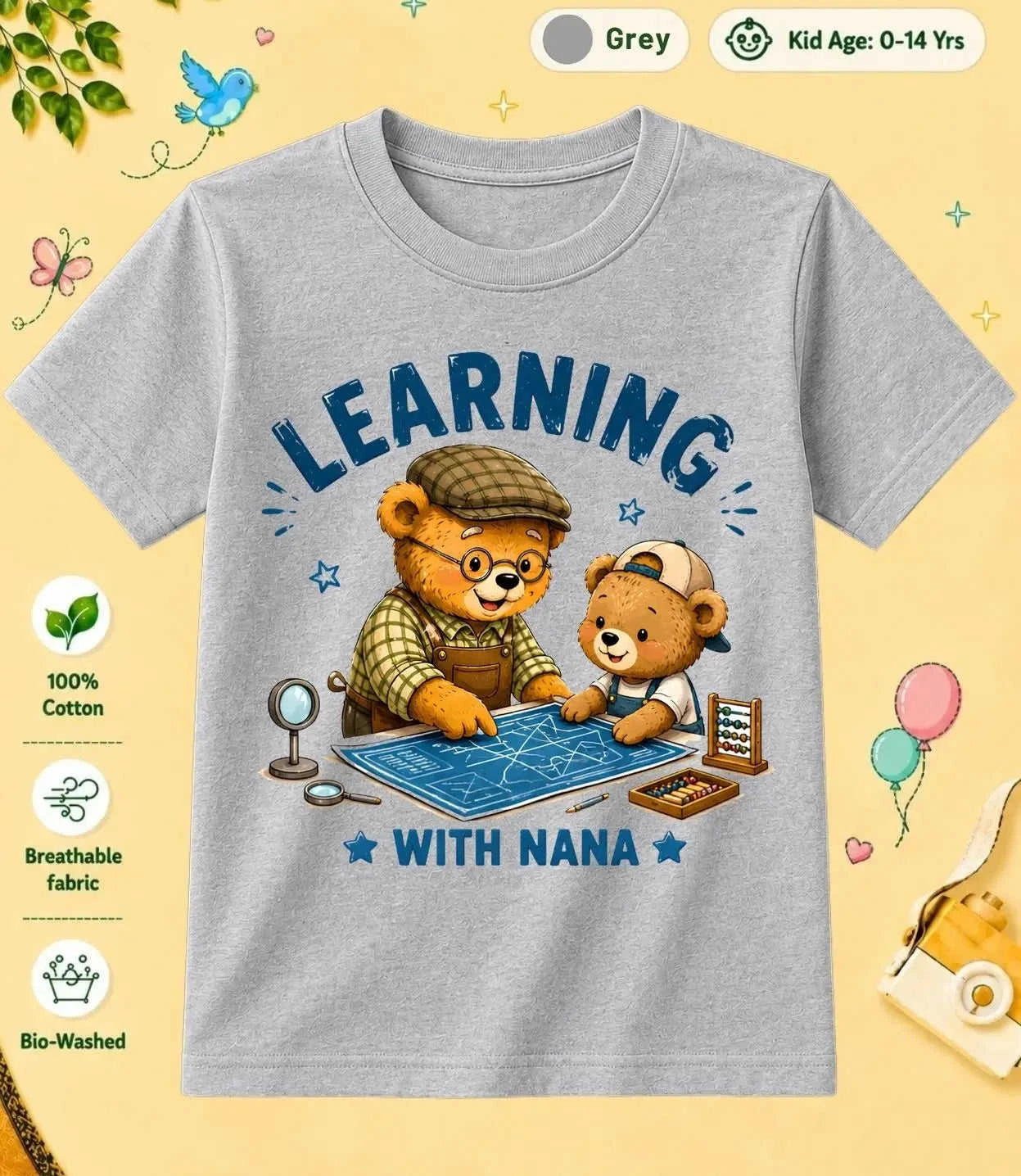 Nana & Nani's kids Cotton Tee Swiftsoul