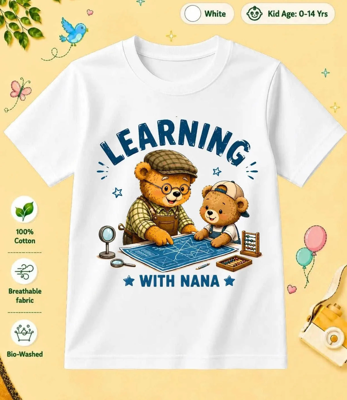 Nana & Nani's kids Cotton Tee Swiftsoul