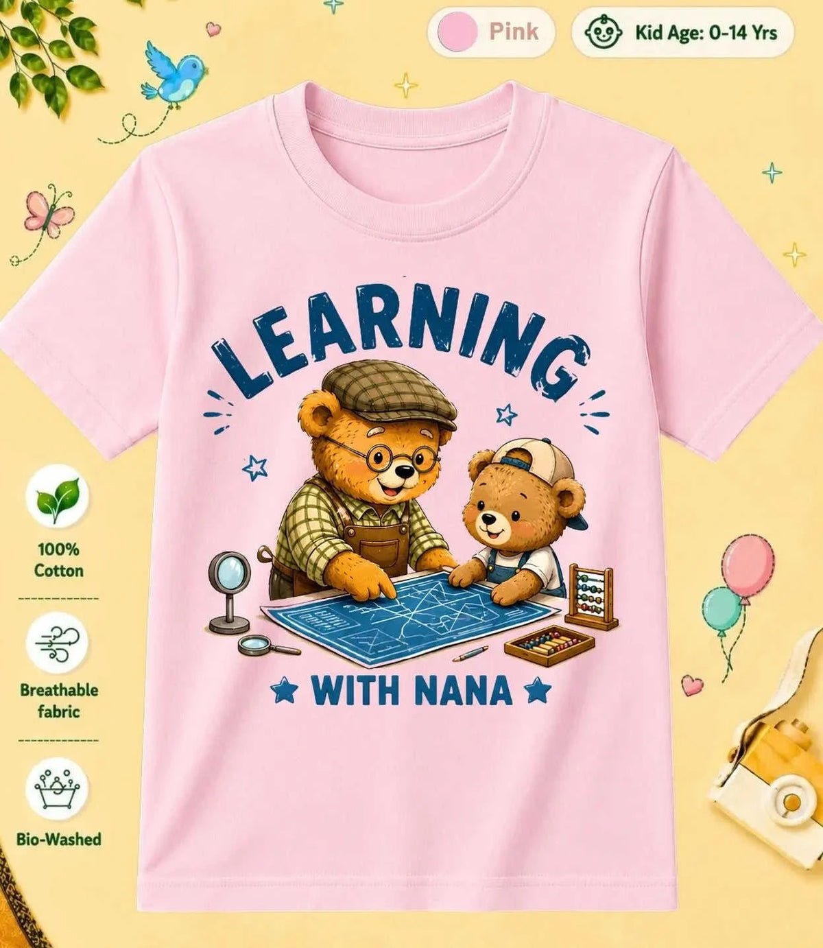Nana & Nani's kids Cotton Tee Swiftsoul