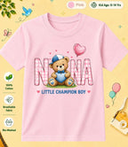 Nana & Nani's Sweetheart kids Cotton Tee Swiftsoul