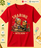Nana & Nani's Sweetheart kids Cotton Tee Swiftsoul