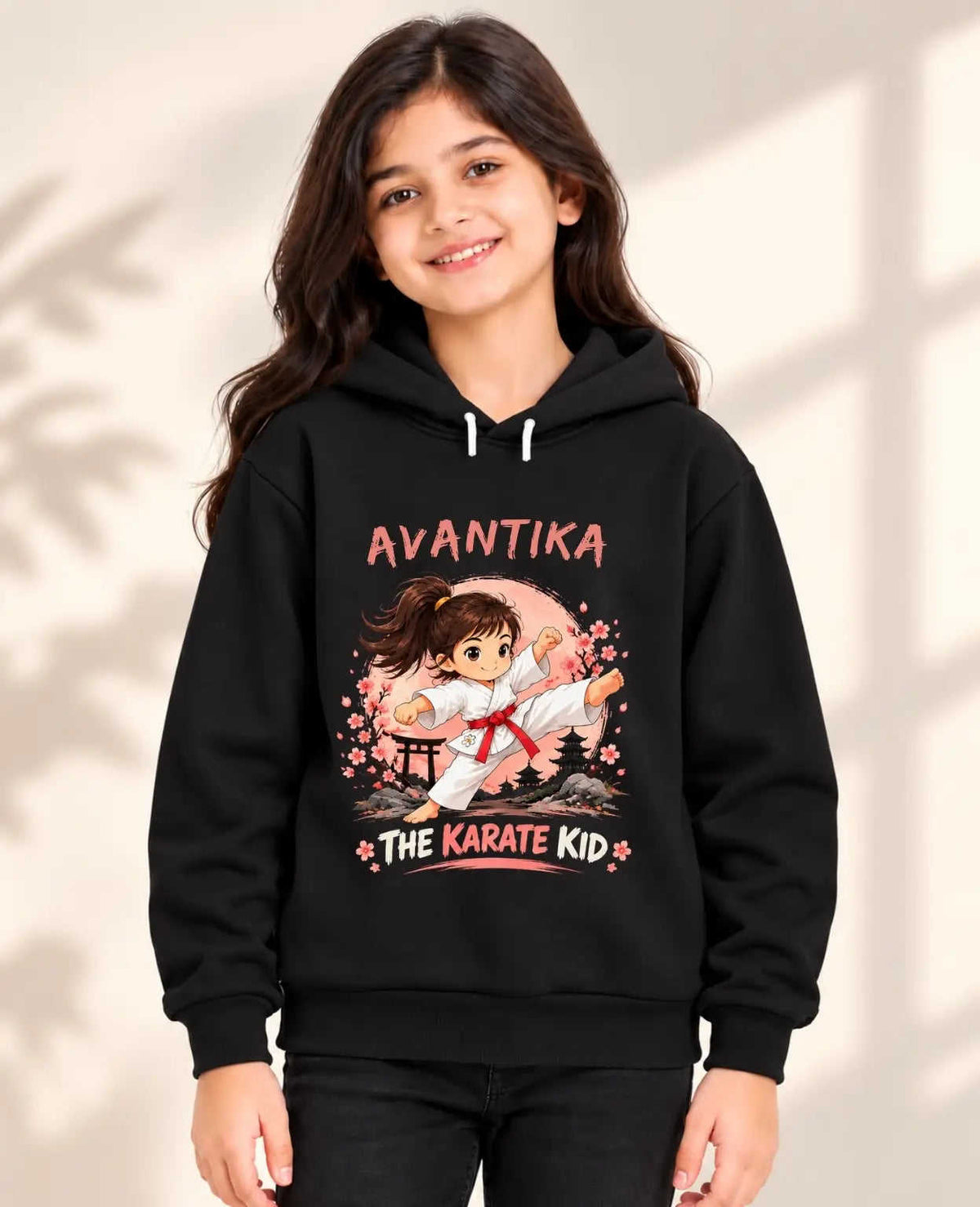 Ninja Karate Kid Cotton Tshirt & Hoodie Swiftsoul