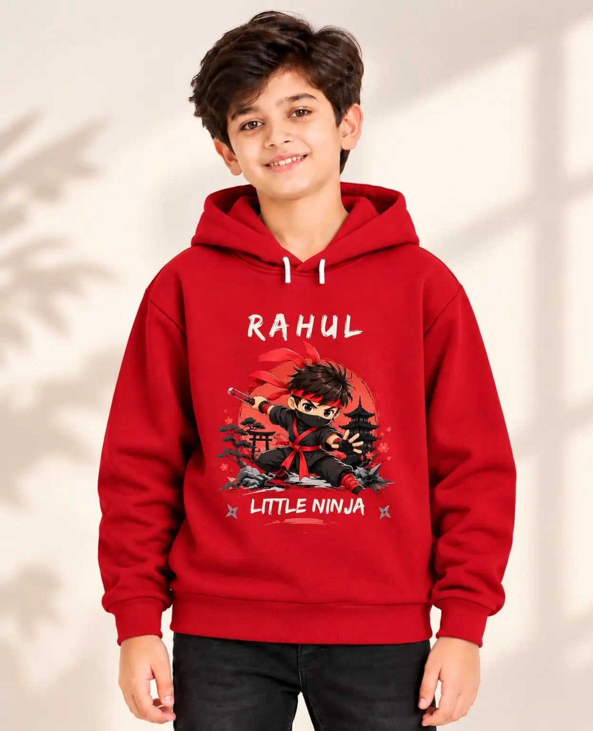 Ninja Karate Kid Cotton Tshirt & Hoodie Swiftsoul