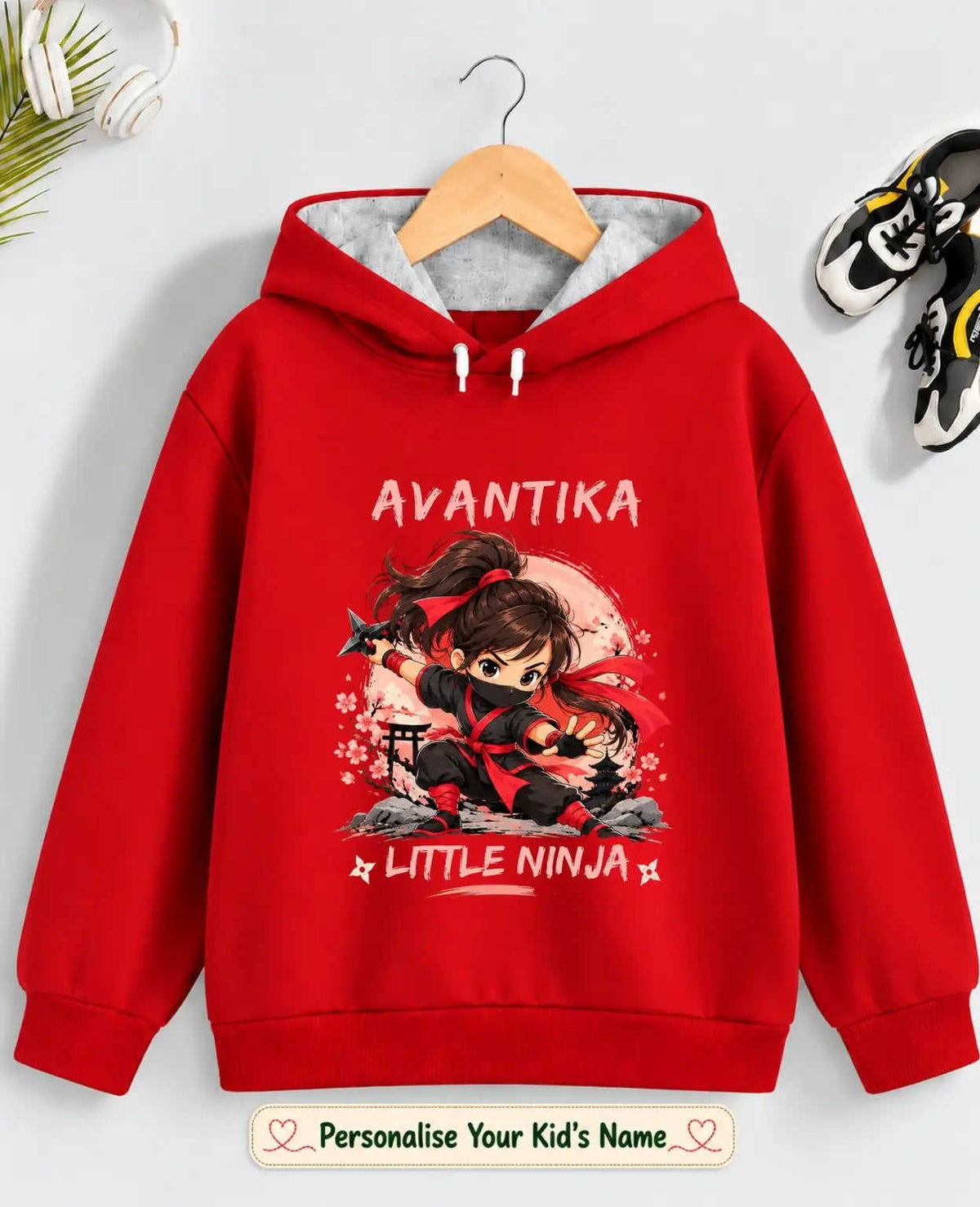 Ninja Karate Kid Cotton Tshirt & Hoodie Swiftsoul