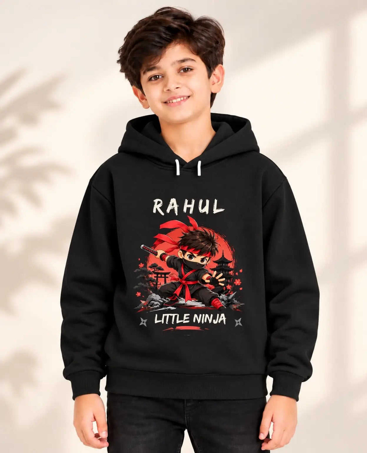 Ninja Karate Kid Cotton Tshirt & Hoodie Swiftsoul