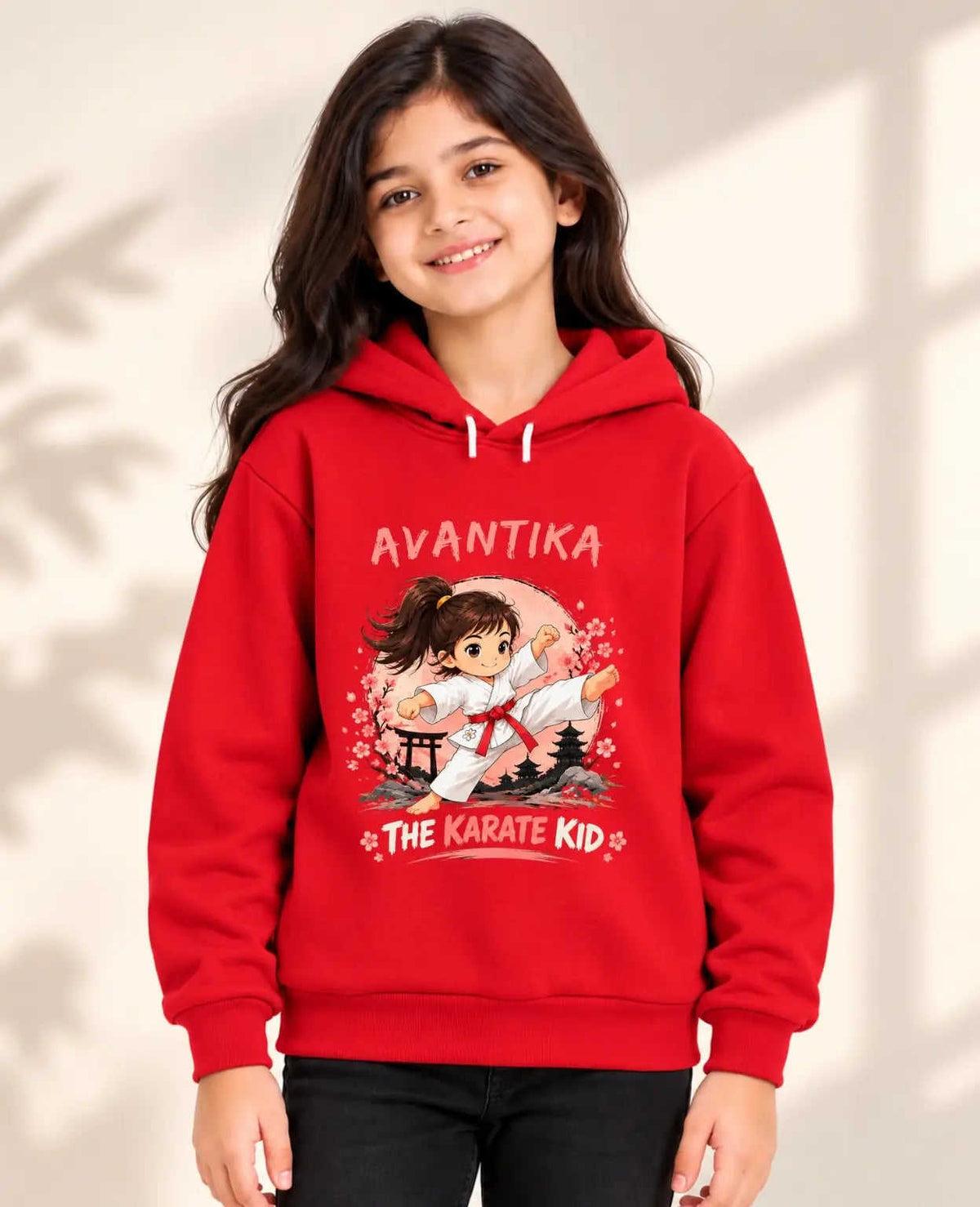 Ninja Karate Kid Cotton Tshirt & Hoodie Swiftsoul