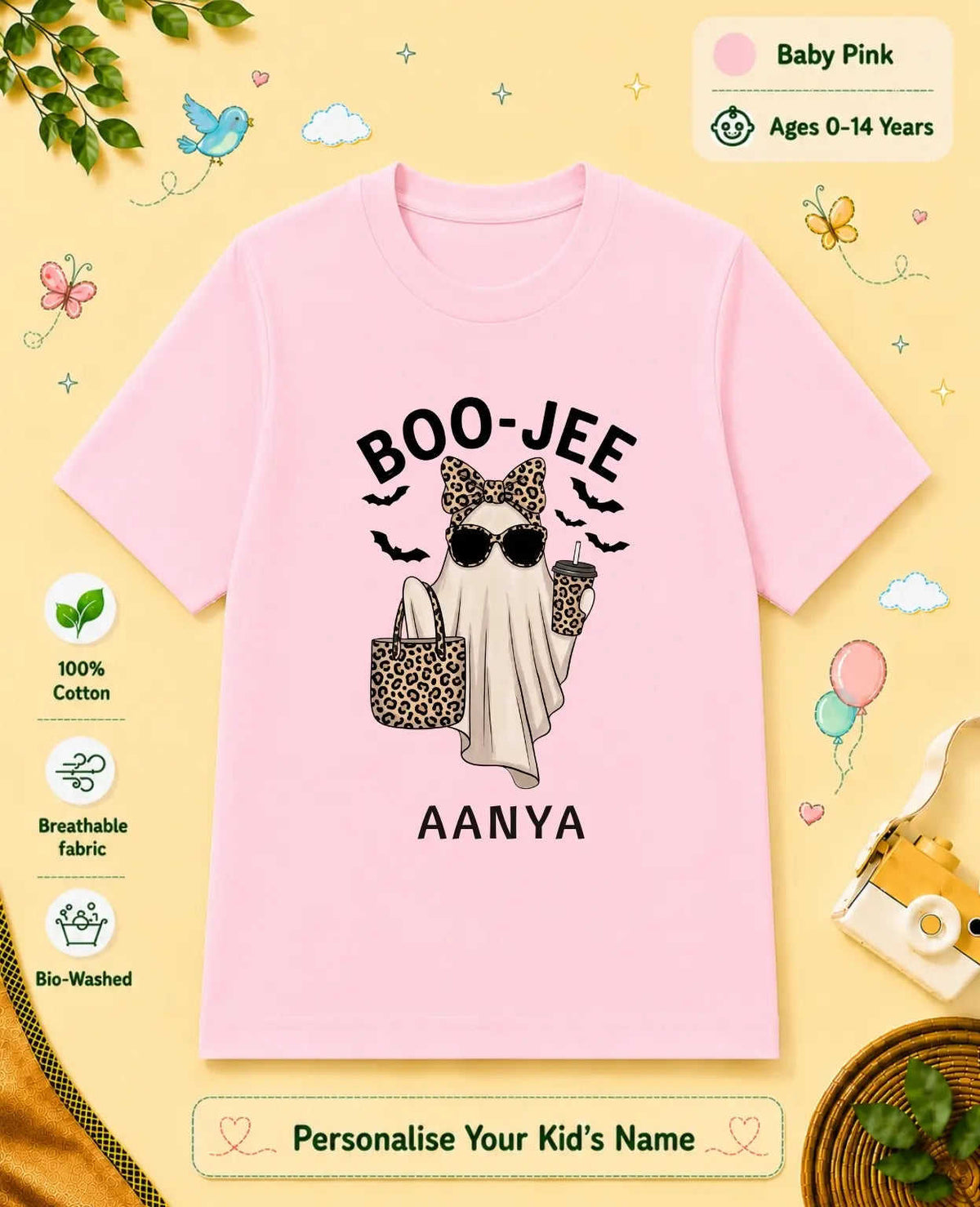 November Special Custom Kid Cotton Tshirt Swiftsoul