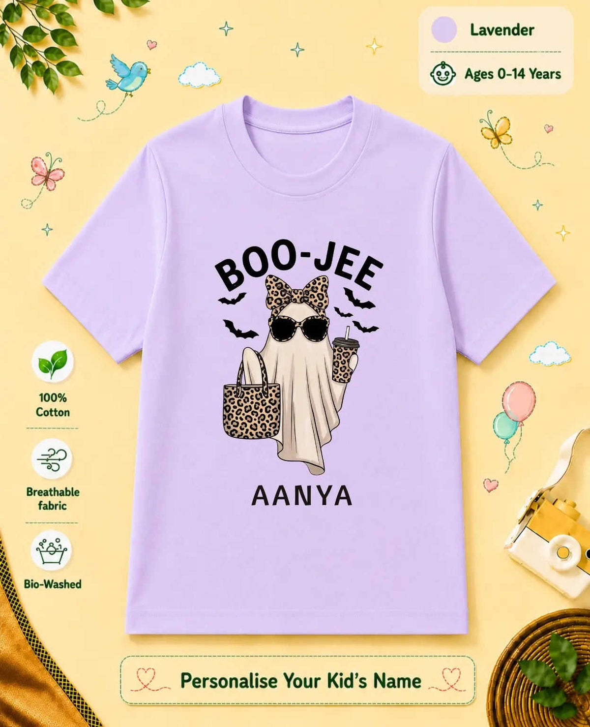 November Special Custom Kid Cotton Tshirt Swiftsoul