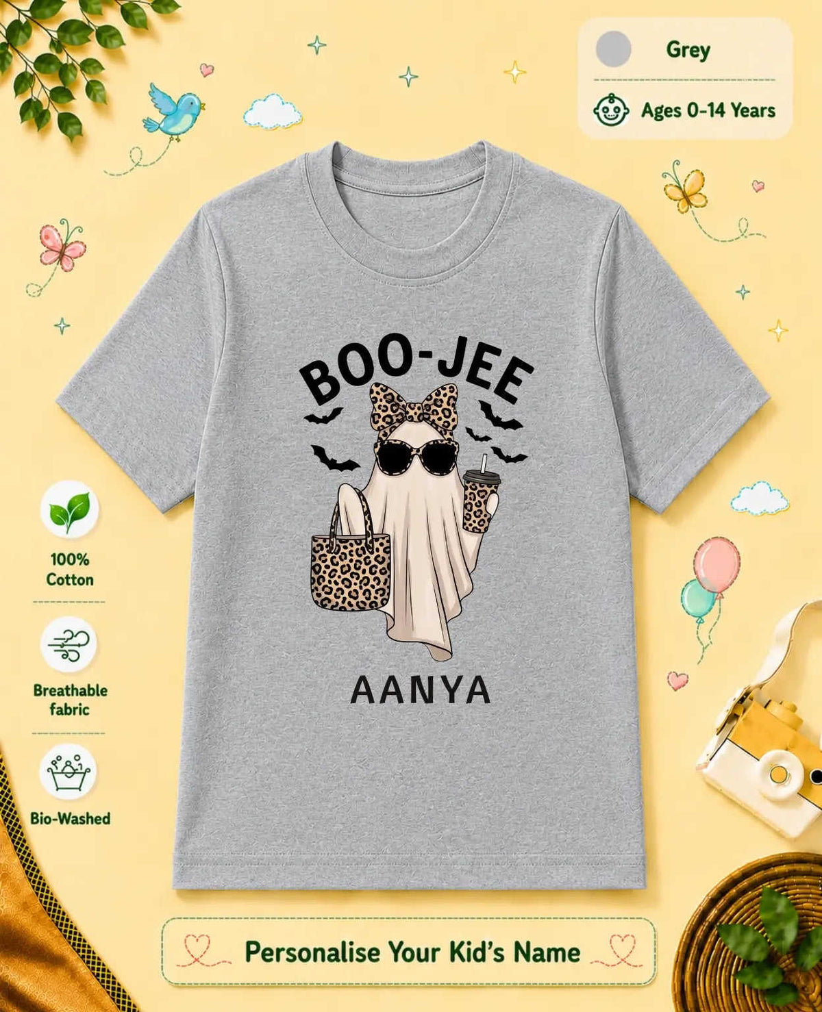 November Special Custom Kid Cotton Tshirt Swiftsoul