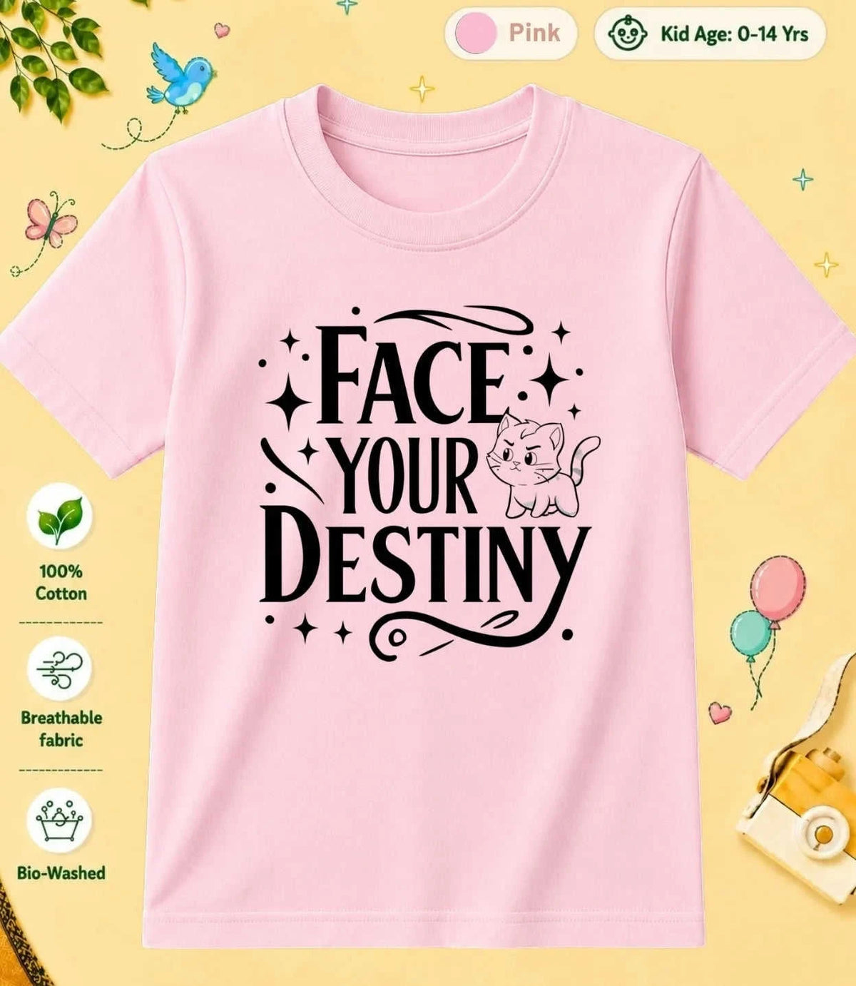 Nurture Kid Cotton Tee Swiftsoul