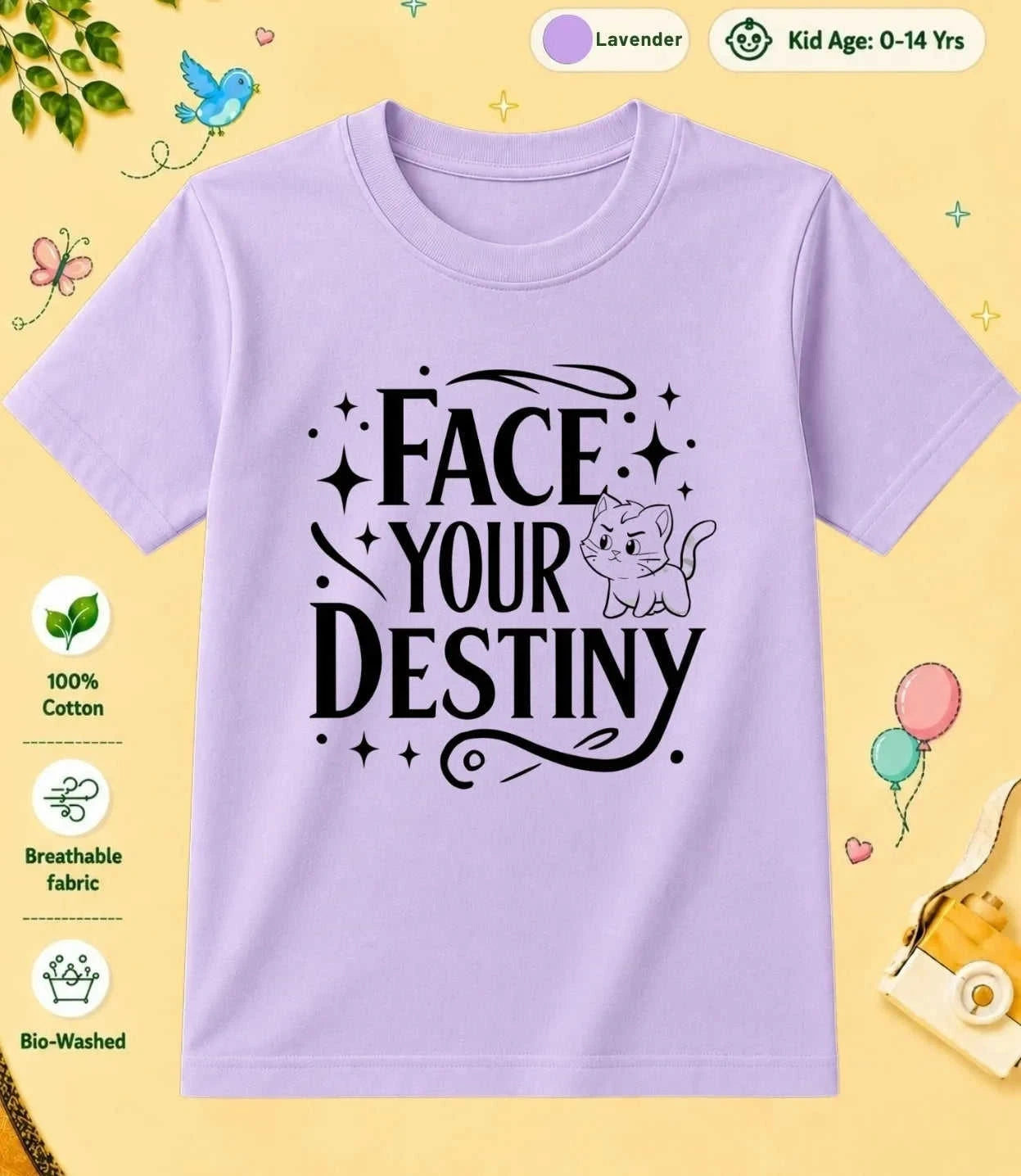 Nurture Kid Cotton Tee Swiftsoul
