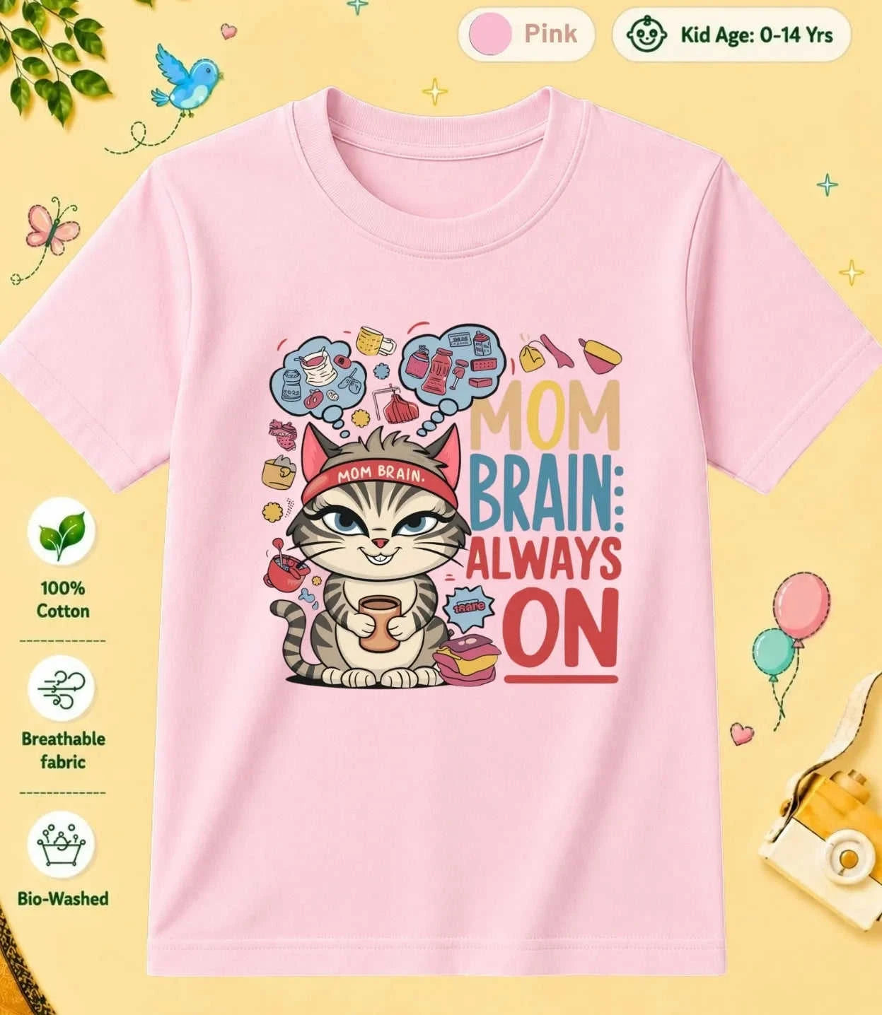 Nurture Kid Cotton Tee Swiftsoul