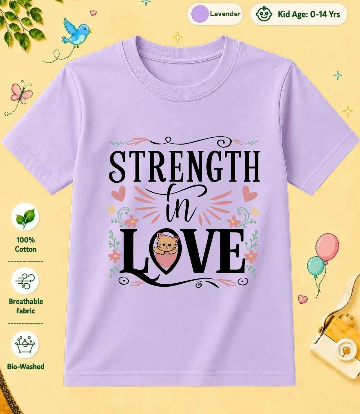 Nurture Kid Cotton Tee Swiftsoul