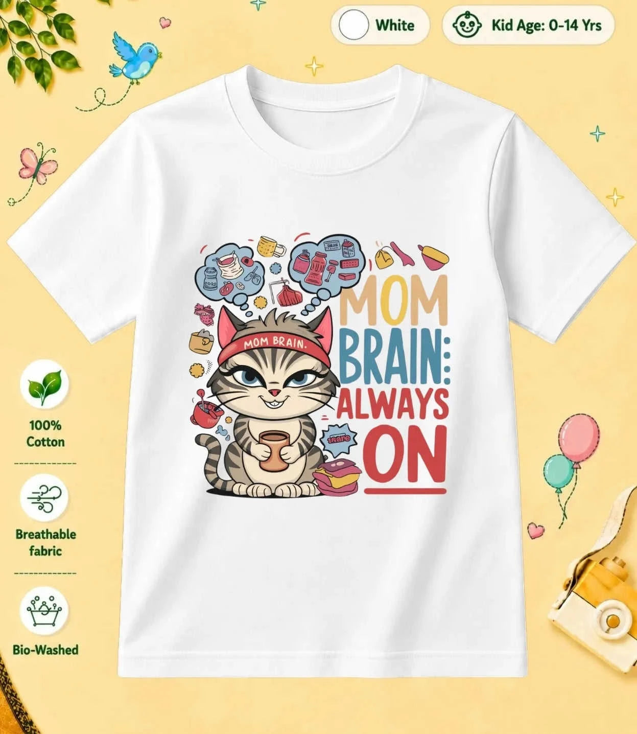 Nurture Kid Cotton Tee Swiftsoul