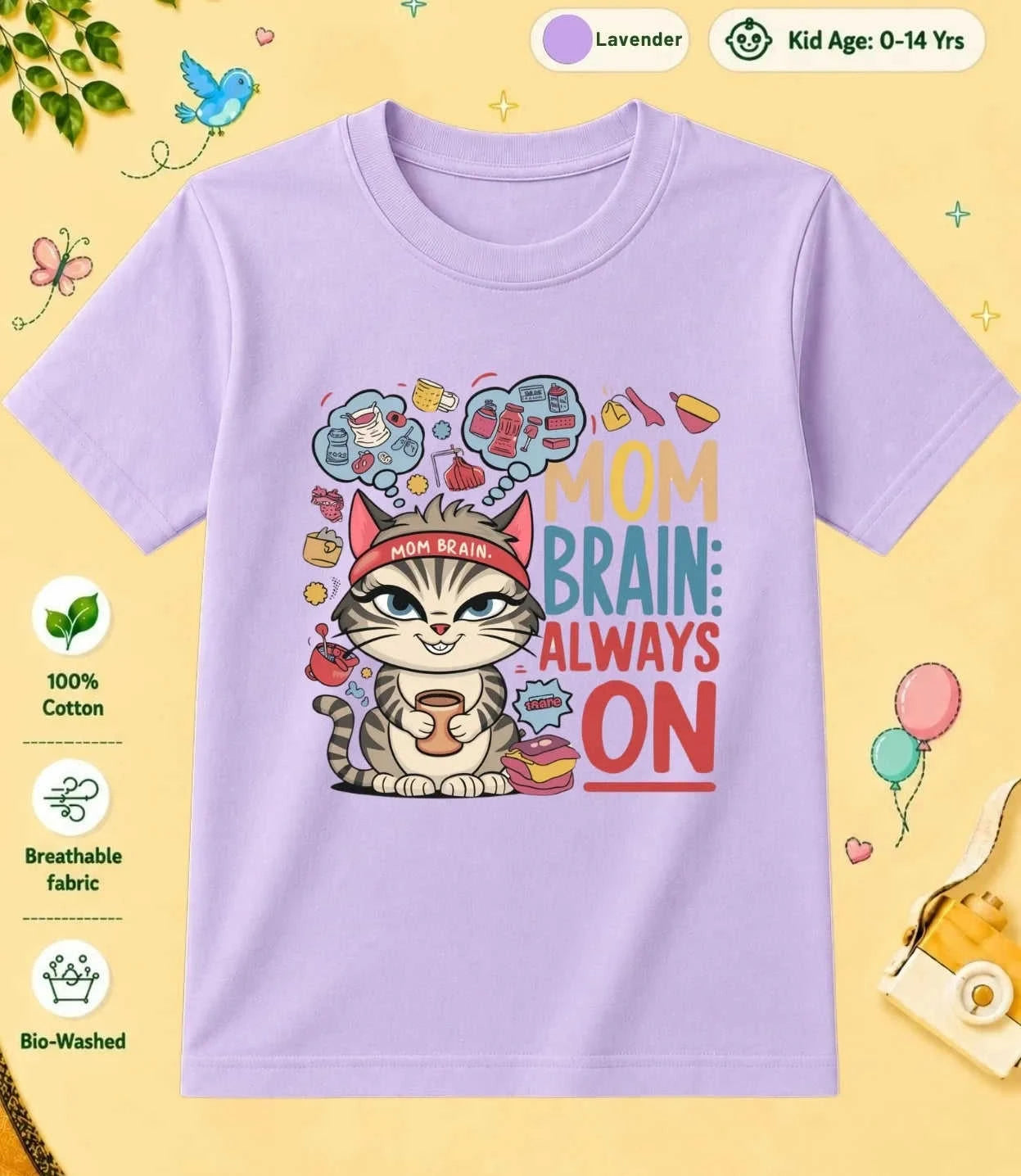 Nurture Kid Cotton Tee Swiftsoul