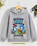 Ocean Theme Kid Cotton Tshirt & Hoodie Swiftsoul