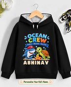 Ocean Theme Kid Cotton Tshirt & Hoodie Swiftsoul
