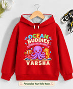 Ocean Theme Kid Cotton Tshirt & Hoodie Swiftsoul