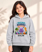 Ocean Theme Kid Cotton Tshirt & Hoodie Swiftsoul