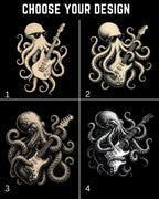 Octopus Guitar Rock Cotton Tshirt Swiftsoul