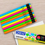 Personalised Neon Pencils with Names Swiftsoul