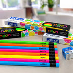 Personalised Neon Pencils with Names Swiftsoul