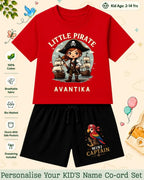 Pirates & Karate Theme Kid's Co-ord Set Swiftsoul