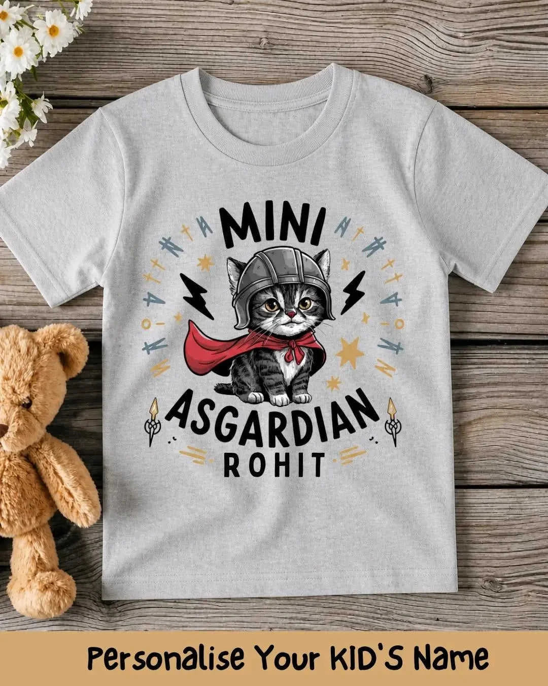 Playful Custom Kid Cotton Tshirt Swiftsoul 