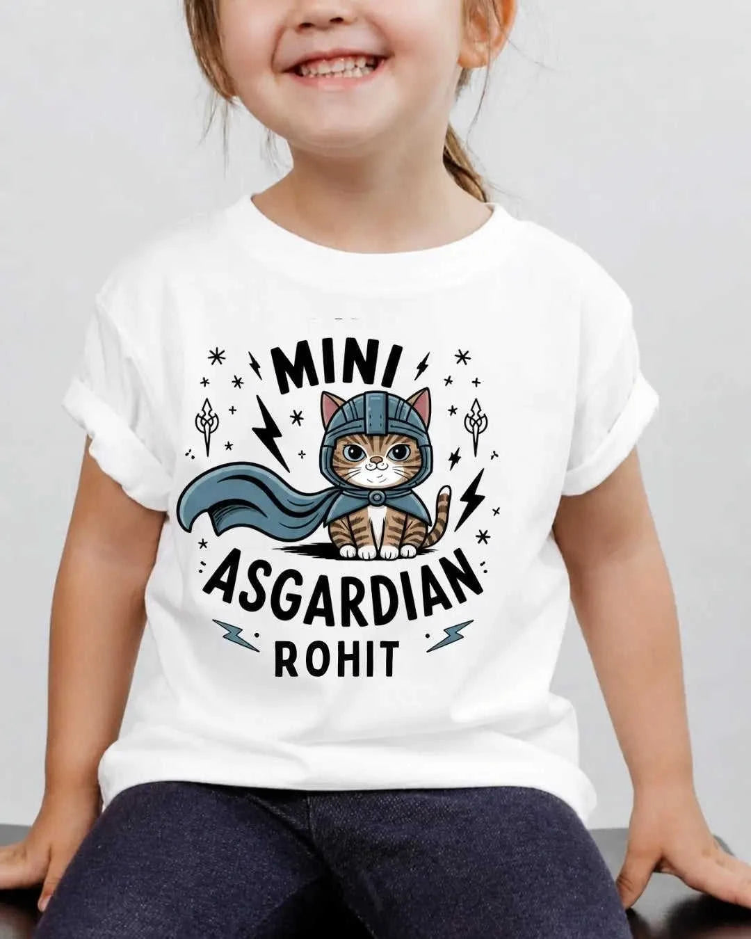Playful Custom Kid Cotton Tshirt Swiftsoul 