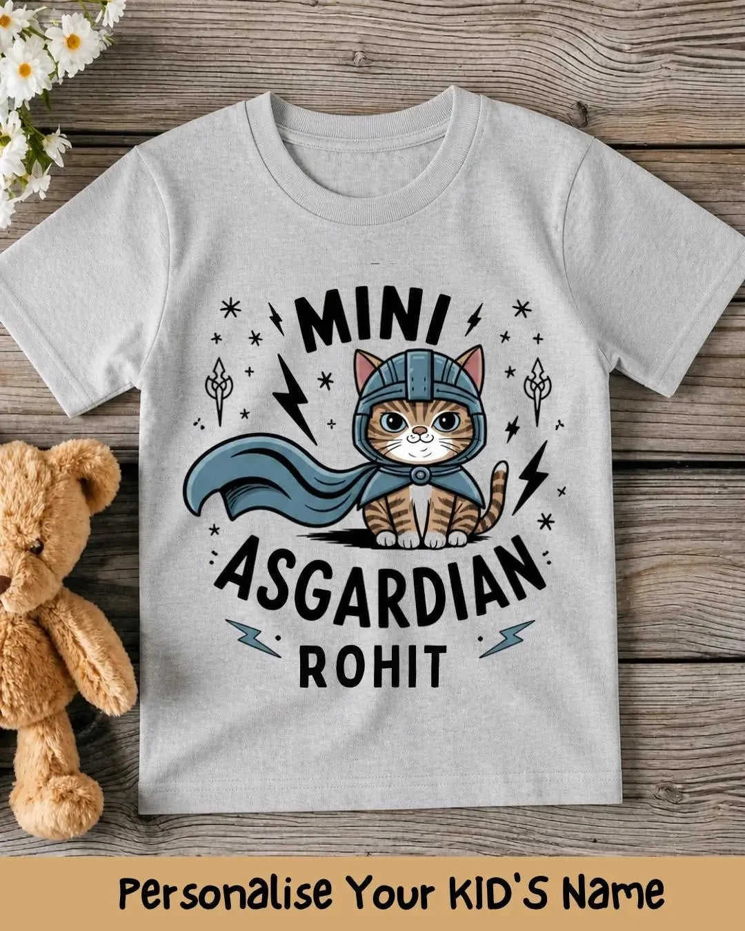 Playful Custom Kid Cotton Tshirt Swiftsoul 