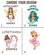 Princess Custom Kid Cotton Tee Swiftsoul