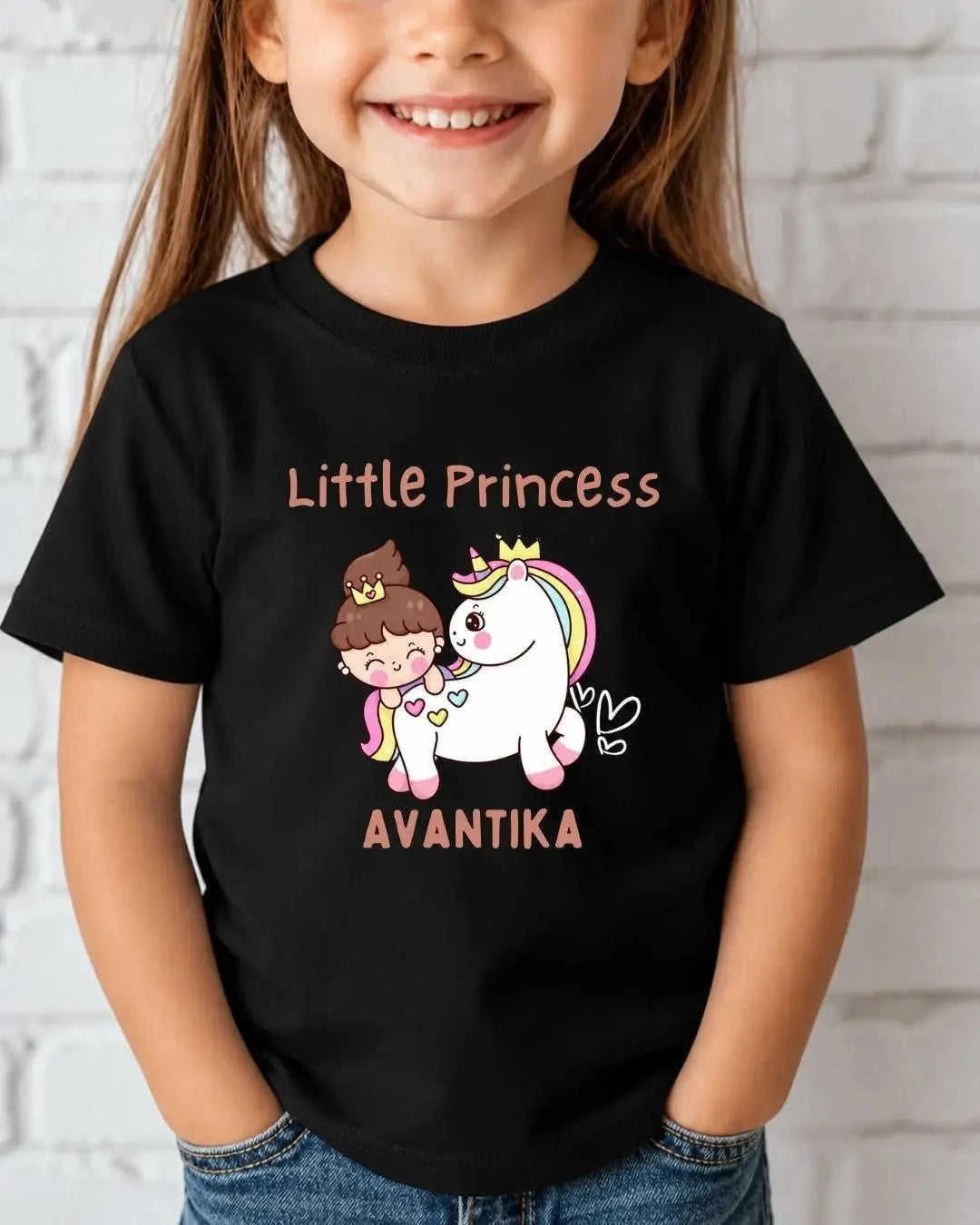 Princess Custom Kid Cotton Tee Swiftsoul