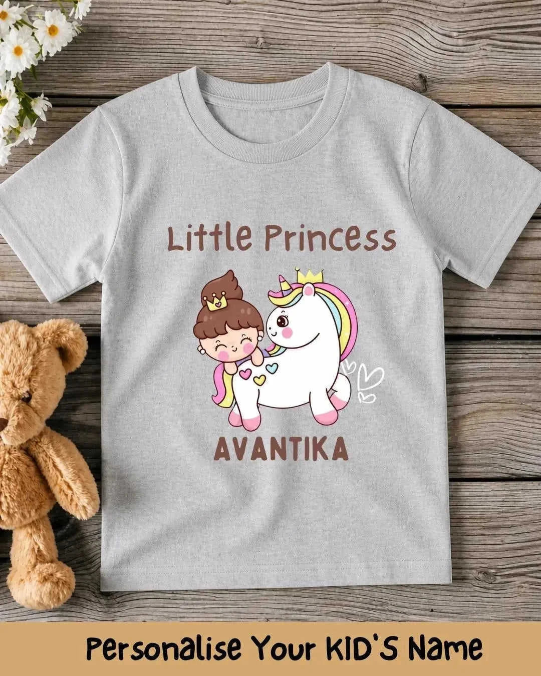 Princess Custom Kid Cotton Tee Swiftsoul