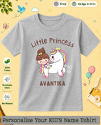 Princess Custom Kid Cotton Tshirt Swiftsoul