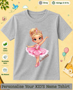 Princess Custom Kid Cotton Tshirt Swiftsoul