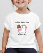 Princess Custom Kid Cotton Tshirt Swiftsoul