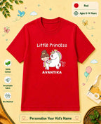 Princess Custom Kid Cotton Tshirt Swiftsoul