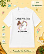 Princess Custom Kid Cotton Tshirt Swiftsoul