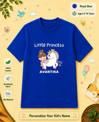 Princess Custom Kid Cotton Tshirt Swiftsoul