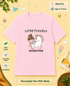 Princess Custom Kid Cotton Tshirt Swiftsoul