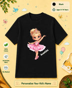 Princess Custom Kid Cotton Tshirt Swiftsoul