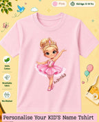 Princess Custom Kid Cotton Tshirt Swiftsoul