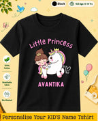 Princess Custom Kid Cotton Tshirt Swiftsoul