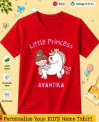 Princess Custom Kid Cotton Tshirt Swiftsoul