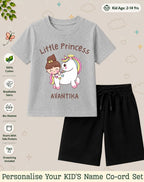 Princess Kid's Custom Co-ord Set. Swiftsoul
