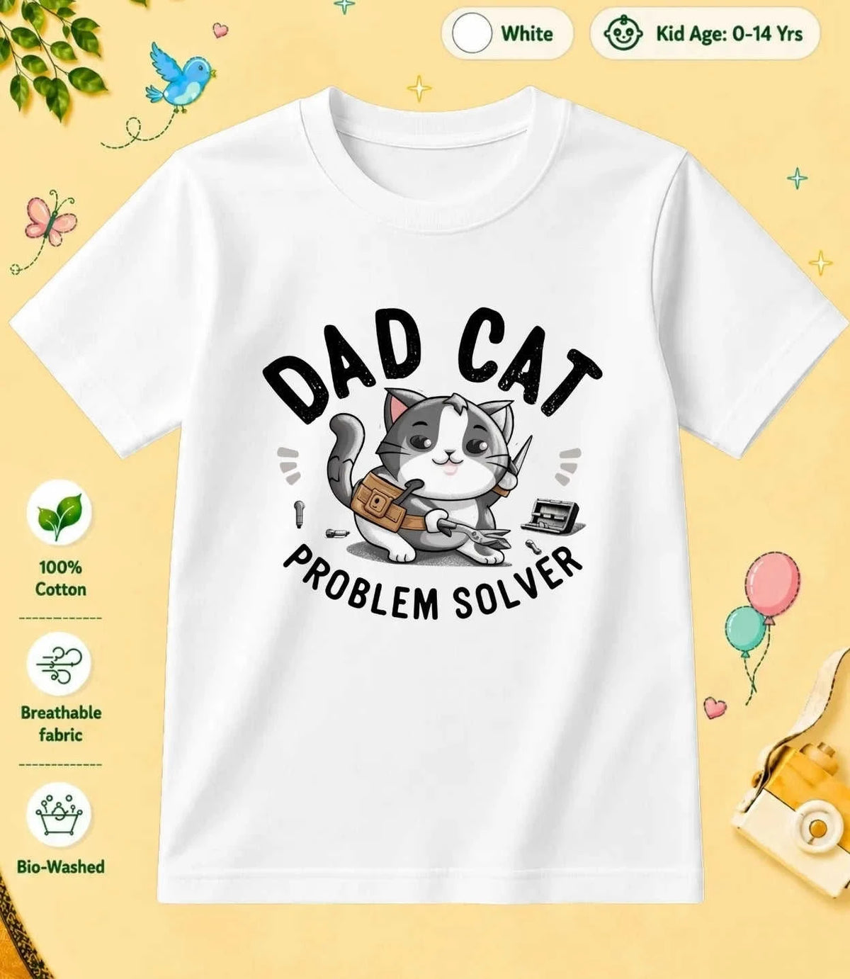 Protector Kid Cotton Tee Swiftsoul