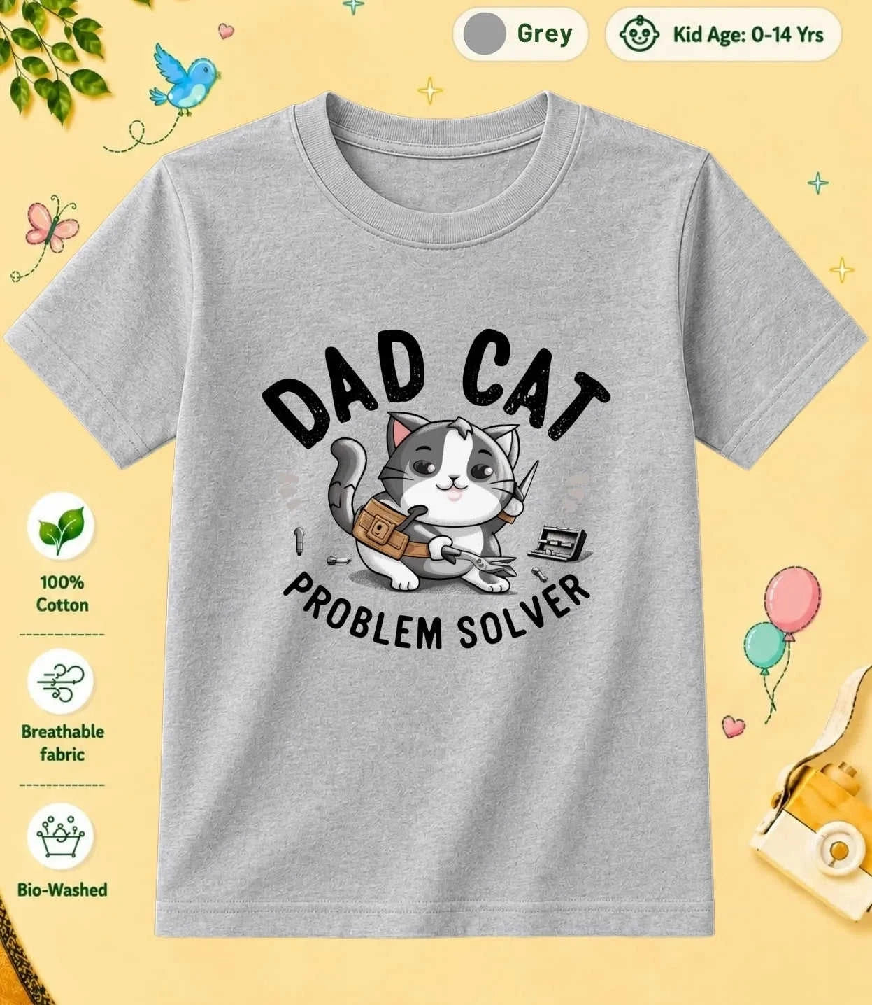 Protector Kid Cotton Tee Swiftsoul