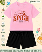 Proud Punjabi Custom Kid Co-ord Set Swiftsoul